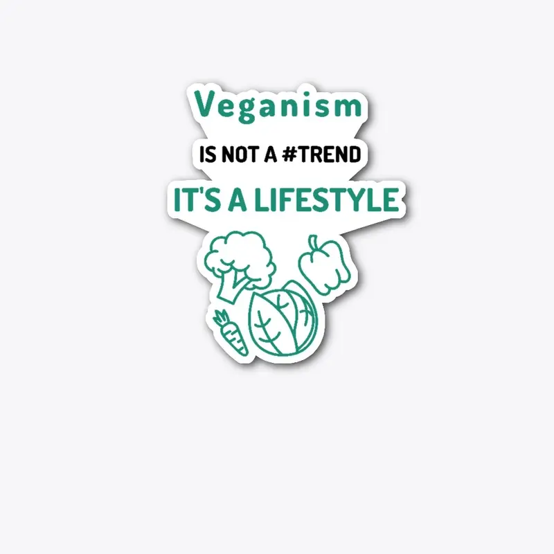 VEGANISM IS NOT A #TREND